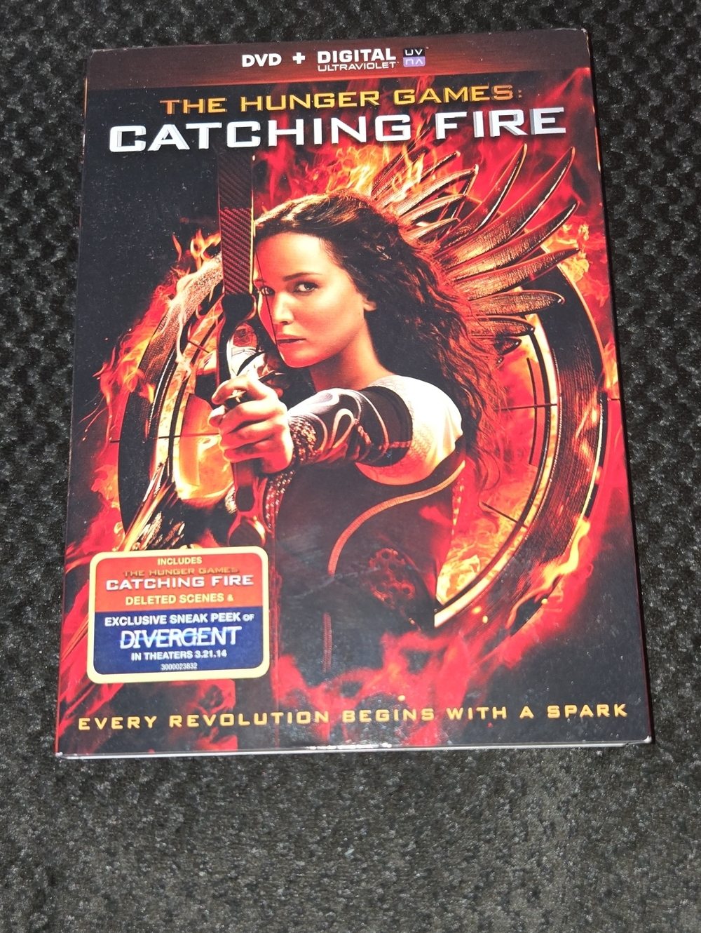 The Hunger Games: Catching Fire DVD + Digital - Red Edition